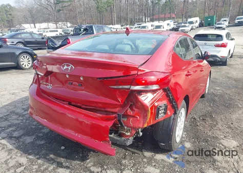 2017 Hyundai Elantra Se из США, поврежденный, VIN 5NPD74LF4HH104980